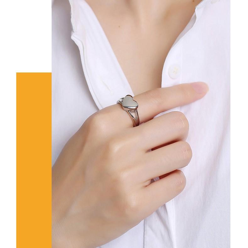 指輪 リング ハート ピルケース レディース 女性 名入れ刻印 おしゃれ