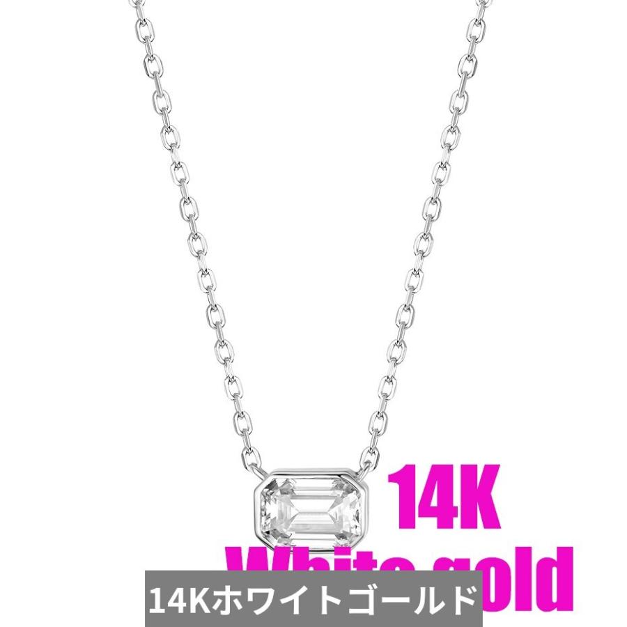 ペンダント ネックレス 黄 イエロー エメラルド ゴールド チェーン レディース 女性 ソリッド 18K 14K 10K モイサナイト 1CT カット ソリティア パーティの画像