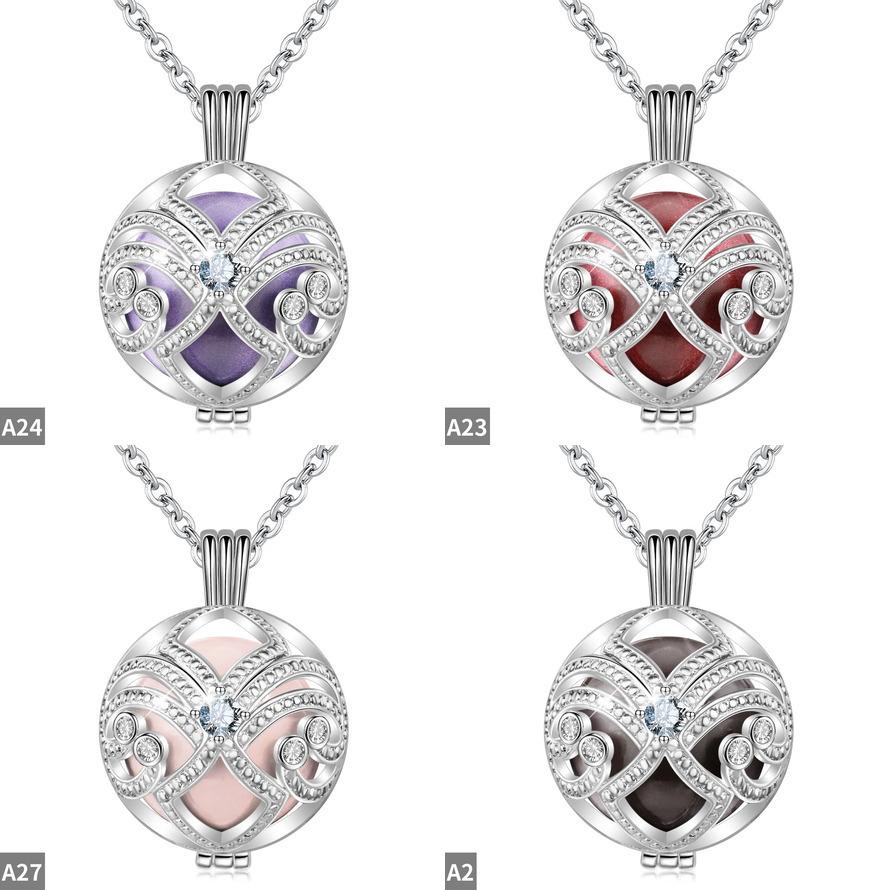 ペンダント ネックレス 花 フラワー ポール 音楽 レディース ボーラ 妊娠 20mm 天使 ミュージカル ミュージック ベル_18