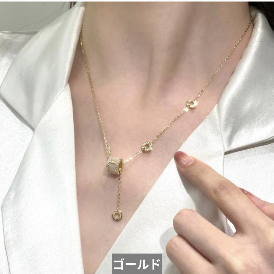 ペンダント ネックレス シルバー チェーン リング レディース 女性 925 スター 星リング スモール ウェスト タッセル 鎖骨 夏_6