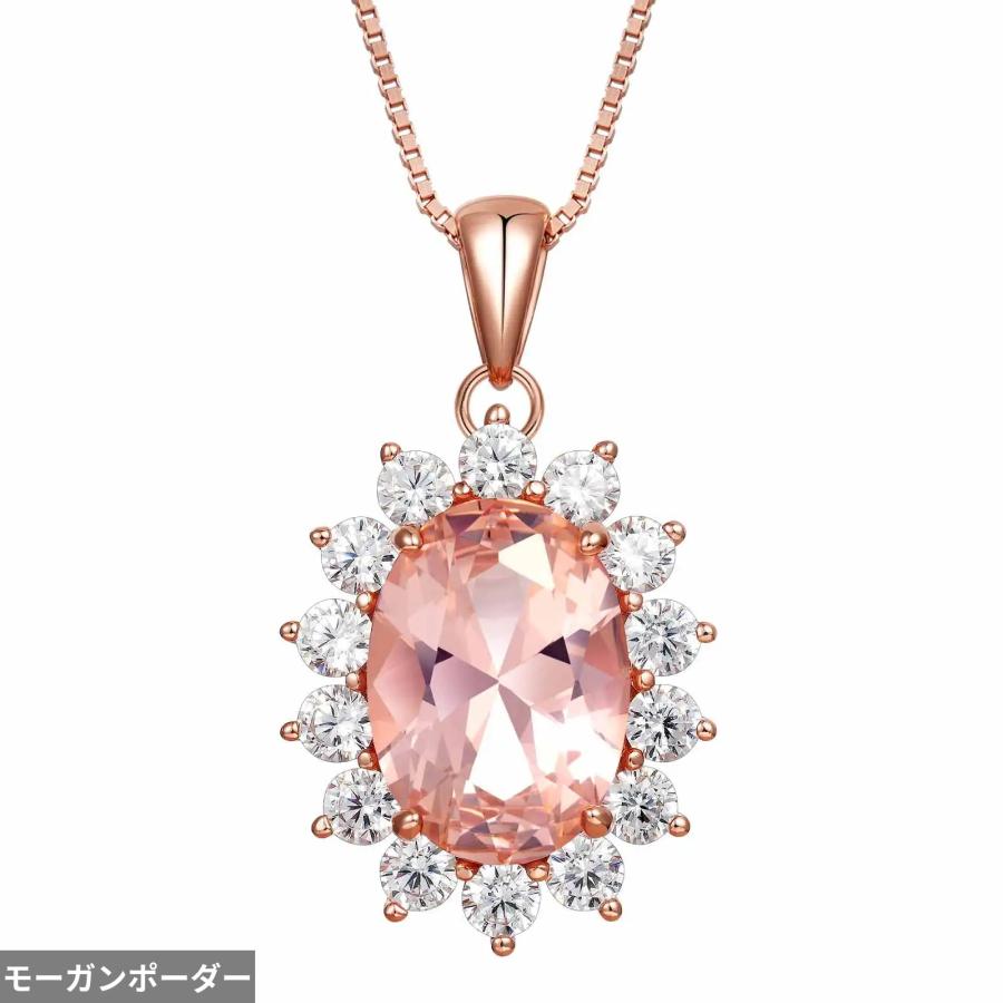 ペンダント ネックレス エメラルド シルバー オバール チェーン レディース｜finejewelrys｜09