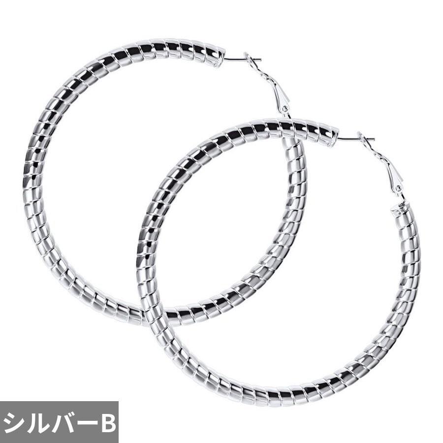 ピアス ビンテージ フープ ステンレス レディース おしゃれ 大人 かわいい｜finejewelrys｜02