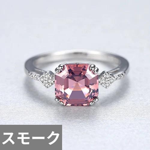 指輪 リング ブライダル シルバー プラント レディース ブランド 925 スターリング 指 フィンガー モルガナイト 刻印 S925_7