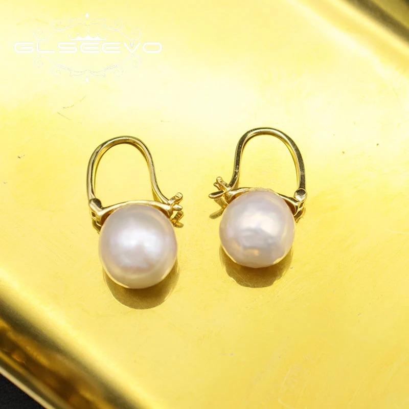 ピアス シルバー シンプル パール リング レディース ハンドメイド ナチュラル 淡水 スターリング ジュエリー_4