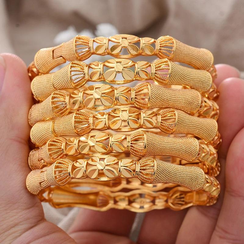 バングル ブレスレット フランス アフリカ ゴールド レディース ドバイ カラー ガール 結婚式 ウェディング ビジュー ジュエリ_3