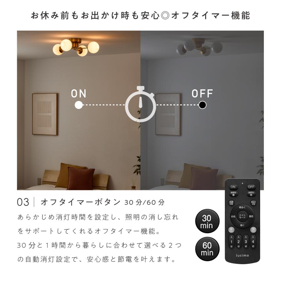 VENTOTA 【電球4個+リモコン1個】LED電球 調光調色 リモコン付き 電球