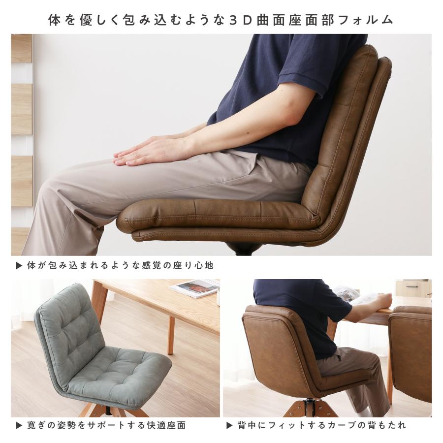 VENTOTA ダイニングチェア 【2脚セット】 PUレザー フェイクレザー