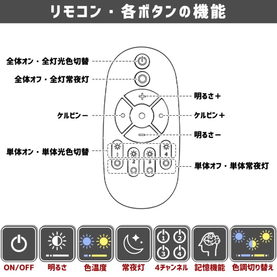 LED電球リモコン 常夜灯 記憶機能付き Smart Bulb II シリーズ 専用リモコンVSBII-01型【リモコン1個】｜finekagu｜10