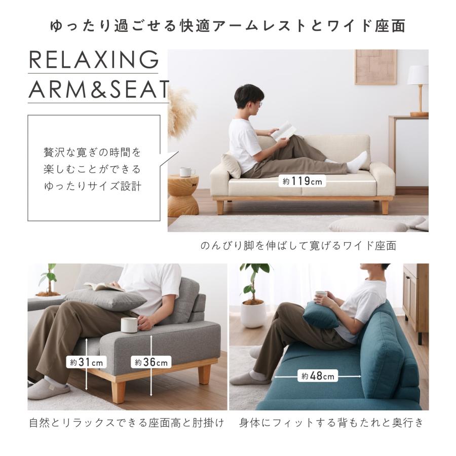VENTOTA ソファ ソファー オシャレ 2人 掛け 幅150cm ロー VENTOTA ソファ ソファー オシャレ 2人 掛け 幅150cm ロー
