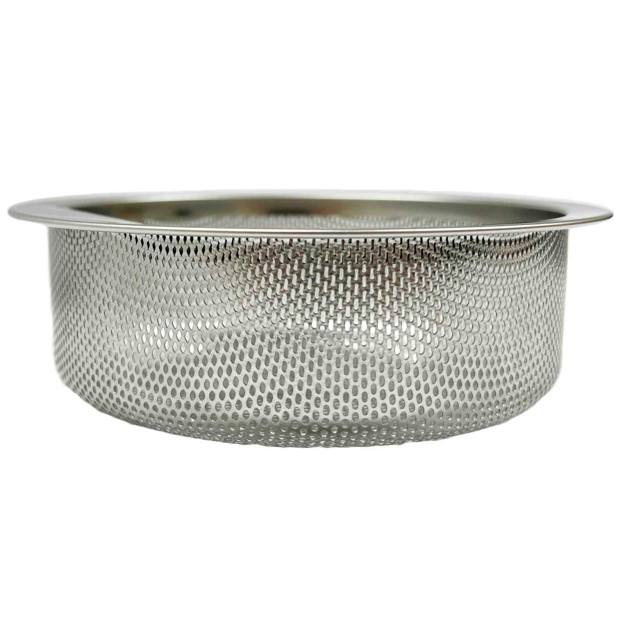 ステンレス 排水口 ゴミ受け 直径 144mm LuLuPaL ステンレス 水切りかご ごみカゴ 排水溝 浅型 14.5 SUS304 排水溝 | ブランド登録なし | 06