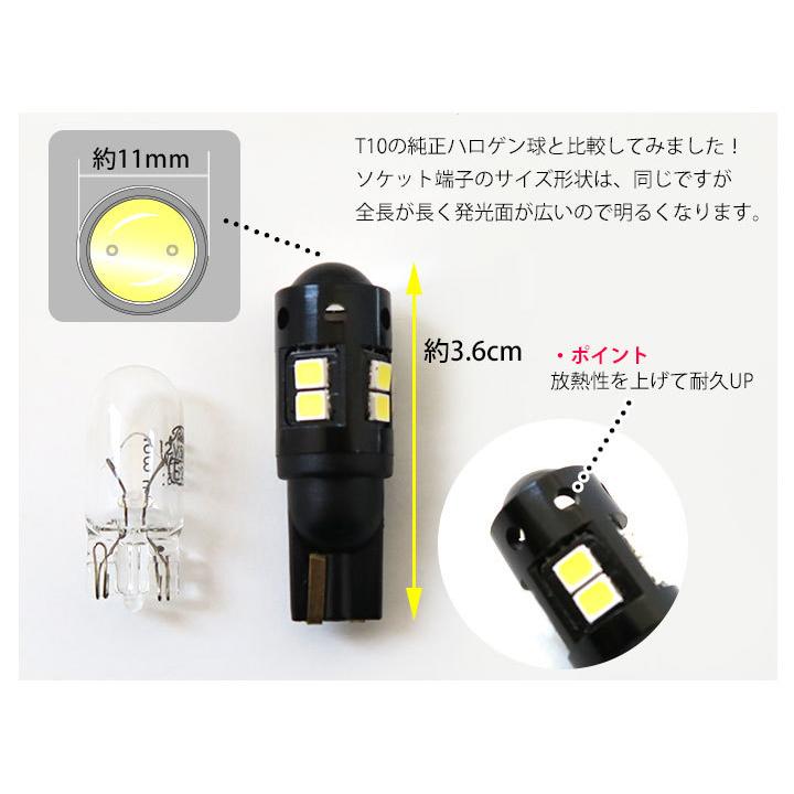 日産 フーガ適合 LEDバルブ バックランプ T10 T16 白光 高輝度