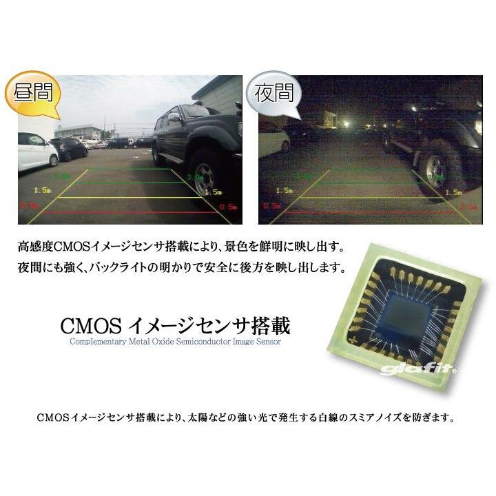AVN トヨタ純正ナビ イクリプスナビ対応 バックカメラ 丸型 防水 小型