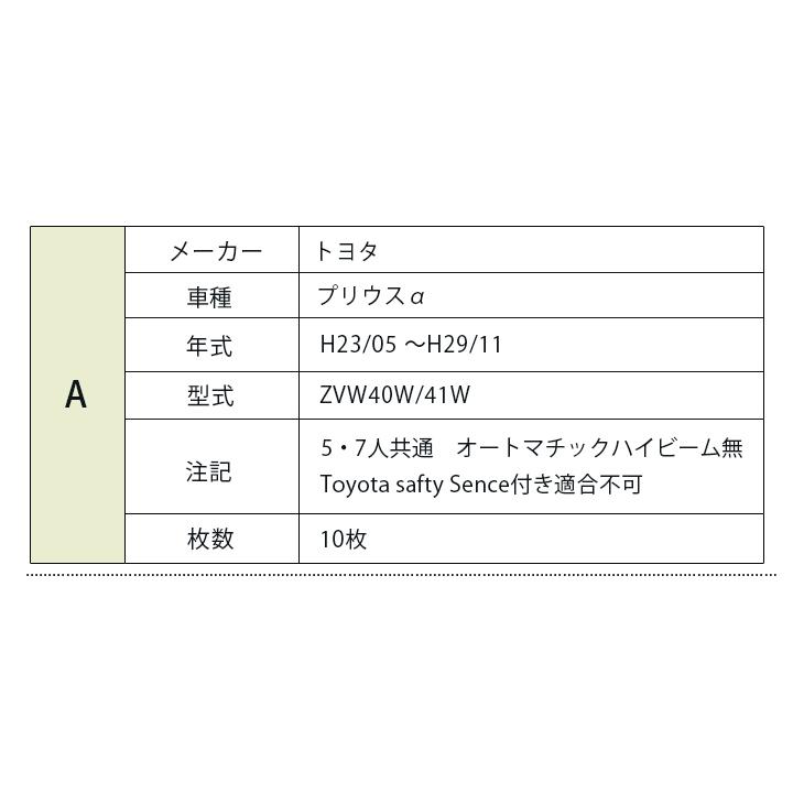 プリウスα 専用設計 サンシェード ブラック 黒 車中泊 目隠し 簡単 アウトドア カー用品 プライバシー ガラス 日本製 遮光 日よけ 日除け｜finepartsjapan｜02