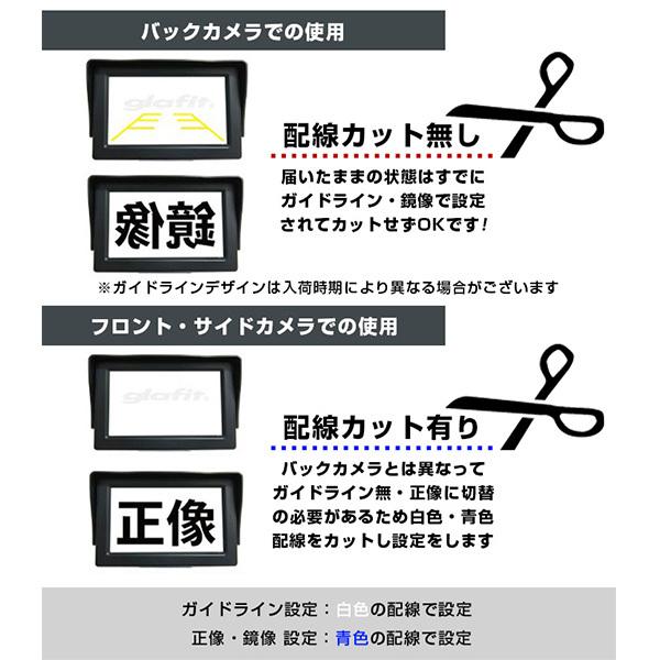 MDV-Z702 対応 車載カメラ 12V対応 角型 バックカメラ 広角 防水IP68
