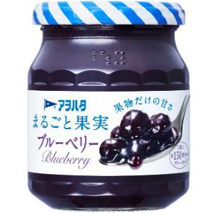 「セット販売」「アヲハタ」　まるごと果実ブルーベリー　中瓶　250g×6個セット　 | アヲハタ