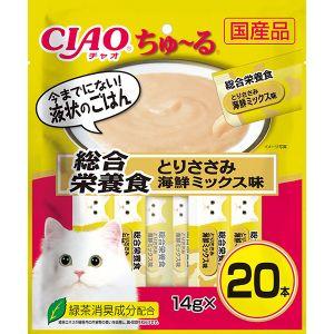いなばペットフード CIAO ちゅーる 総合栄養食 とりささみ 海鮮