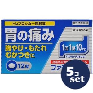 皇漢堂製薬 【第1類医薬品】「セット販売」「皇漢堂製薬」ファモチジン錠「クニヒロ」 12錠 5個セット : くすりのエビス - 通販 ...