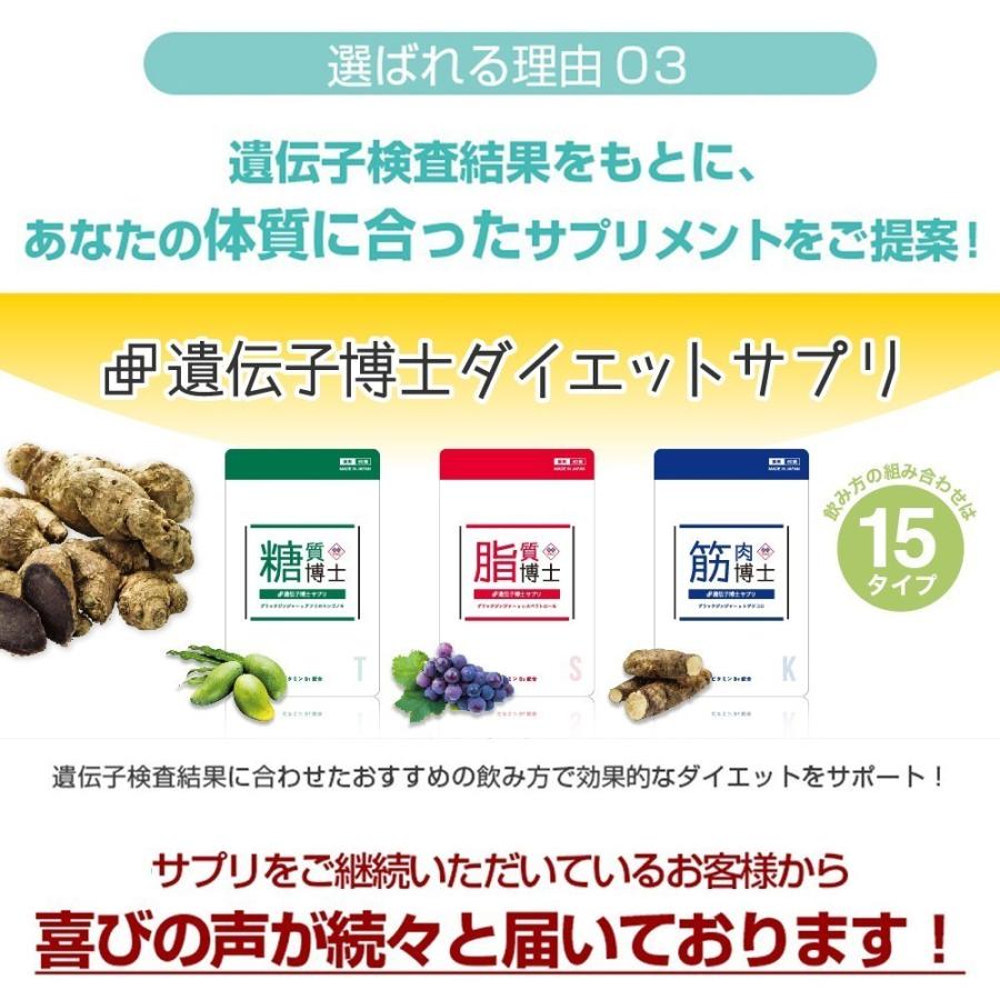 お得な2個セット・ダイエット遺伝子検査キット　遺伝子博士　肥満遺伝子検査キット　送料無料　DNA｜fineseed-yy｜09