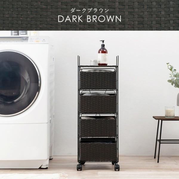 ランドリーボックス 幅30cm キャスター付 衣類 服 タオル 下着 収納