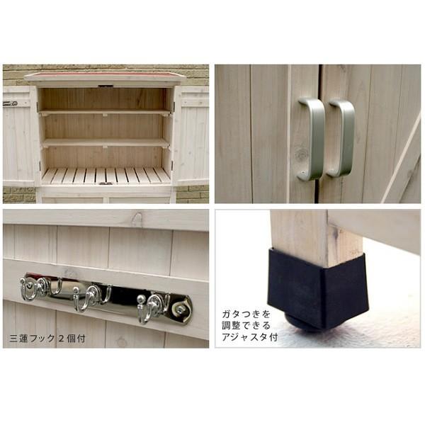 予約販売品 室外機 収納ボックス 収納庫付室外機カバー Dns N0707 送料無料 代引料無料 室外機カバー 棚付き エアコンカバー 外 日除け ガーデニング収納 木製 収納ボックス 室外機 数量は多 Ihmc21 Com