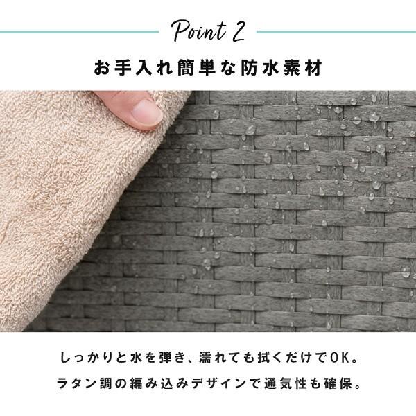 ランドリーボックス キャスター付 衣類 服 タオル 下着 収納 タンス 脱衣所 チェスト 洗濯 着替え 引き出し ラック ワゴン 棚 インテリア 家具 Ran 2417 ファインセレクト 通販 Yahoo ショッピング