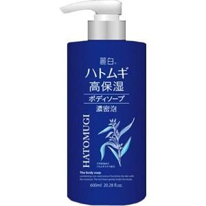 「熊野油脂」 麗白 ハトムギ高保湿ボディソープ 濃密泡 600mL 「日用品」｜finespharma