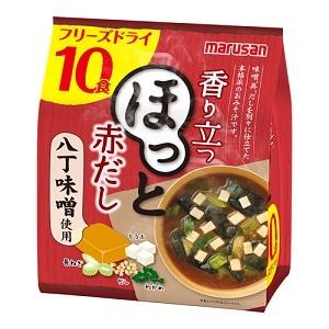 「優良配送対応」「マルサンアイ」 香り立つ ほっと赤だし 10食入 「フード・飲料」｜finespharma