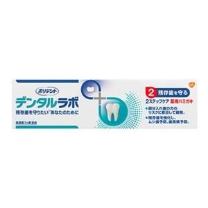 グラクソ・スミスクライン ポリデント デンタルラボ 薬用ハミガキ 100g