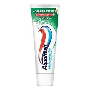 グラクソ・スミスクライン アクアフレッシュ やわらかミント 歯磨き粉