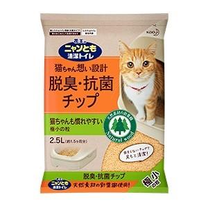 「花王」 ニャンとも清潔トイレ脱臭・抗菌チップ 極小の粒 2.5L 「日用品」｜finespharma