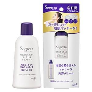 花王 セグレタ 地肌も髪も洗えるマッサージ美容クリーム ミニボトル 60ml 日用品 薬のファインズファルマ 通販 Paypayモール
