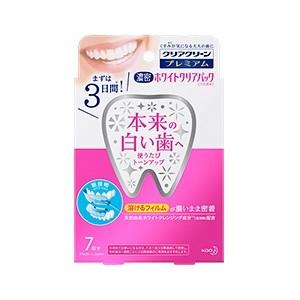 売れ筋ランキング 花王 クリアクリーンプレミアム ホワイトクリアパックハミガキ 7回分 日用品 交換無料