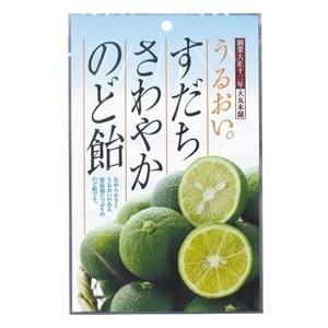 大丸本舗 すだちさわやかのど飴 80g フード 飲料 薬のファインズファルマ 通販 Paypayモール