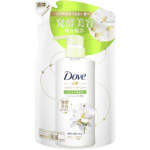 ユニリーバ ダヴ　ボディウオッシュ　発酵＆ビューティーシリーズ　ハリ＆うるおい　つめかえ用　３４０ｇ×12パック ユニリーバ ダヴ ボディウォッシュ 発酵＆ビューティーシリーズ ハリ