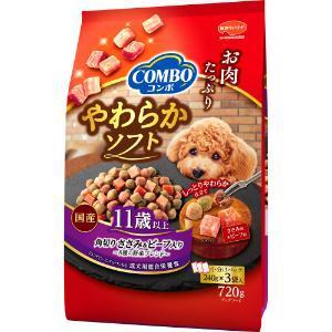 日本ペットフード コンボドッグやわらかソフト11歳以上角切りささみ