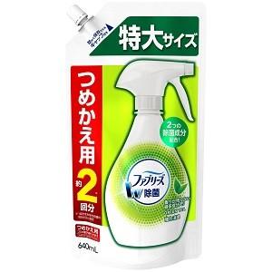 P&G ファブリーズ 緑茶成分入り ダブル除菌 つめかえ用 特大サイズ 
