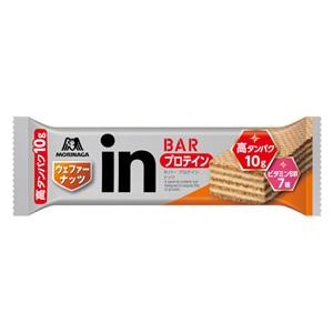 森永製菓 inバー プロテイン ウェファーナッツ 1本「健康食品」 : 薬の