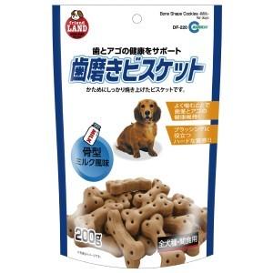 マルカン 歯磨きビスケット 骨型ミルク風味 DF-220 200g 「日用品