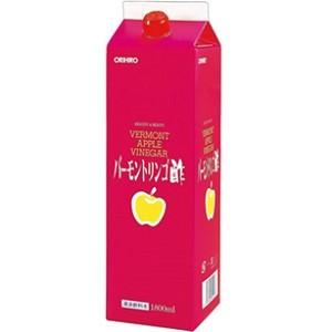 「オリヒロ」 バーモントリンゴ酢 1800mL 「健康食品」｜finespharma