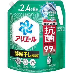 P&G 「P&Gジャパン」 アリエールジェル 部屋干しプラス つめかえ超