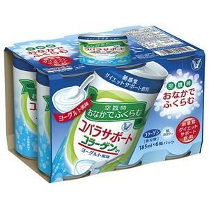 「大正製薬」 コバラサポート コラーゲンinヨーグルト風味 185mL×6本入 「健康食品」｜finespharma