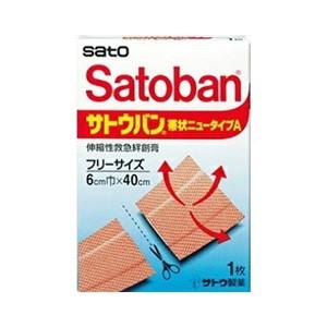 佐藤製薬 サトウバン帯状ニュータイプA 6cm巾×40cm 「衛生用品」 : 薬 