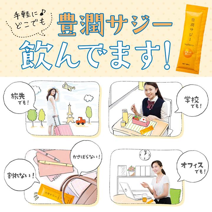 フィネス 豊潤サジー スティックタイプ30ml×30本 公式 200種類以上の