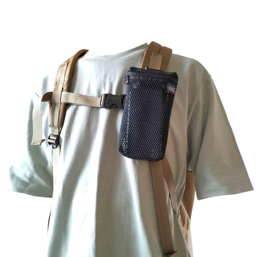 リュック・ザック肩ベルト用の外付けポケット ショルダーベルトポーチ