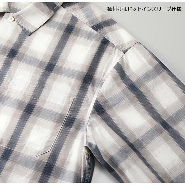 【M-XL】コットン オープンカラー ロングスリーブ シャツ 1694-01 開襟シャツ 長袖 ユナイテッドアスレ United Athle メンズ 男女兼用 チェック柄 カジュアル |  | 06