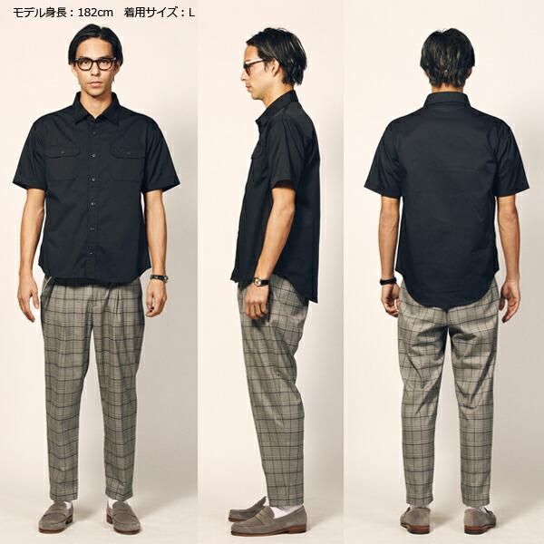 【XS-XL】T/Cワークショートスリーブシャツ United Athle Works 半袖 無地 ユナイテッドアスレ メンズ レディース 男女兼用 ワークシャツ ユニフォーム 1772-01 |  | 04