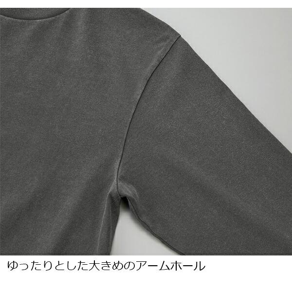 【S-XL】6.2オンス オープンエンド フェードウォッシュ ロングスリーブ Tシャツ (2.1インチリブ) UNITED ATHLE ユナイテッドアスレ ロンT 長袖 メンズ 4231-01 |  | 02