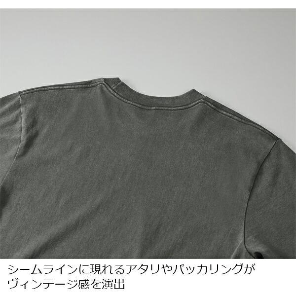 【S-XL】6.2オンス オープンエンド フェードウォッシュ ロングスリーブ Tシャツ (2.1インチリブ) UNITED ATHLE ユナイテッドアスレ ロンT 長袖 メンズ 4231-01 |  | 03