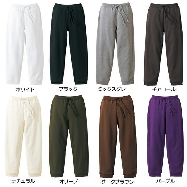 S-XL スウェット パンツ 裏毛(裏パイル) 10.0オンス UNITED ATHLE ユナイテッドアスレ 無地 メンズ レディース 男女兼用 シンプル 5017-01 |  | 06