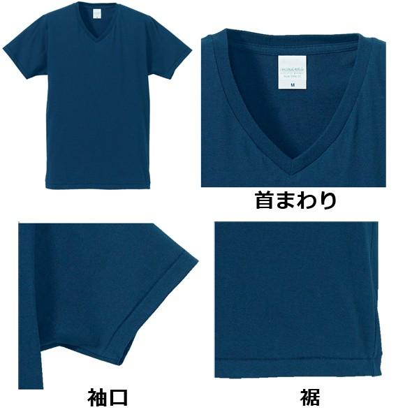 4.7オンス ファインジャージー Vネック Tシャツ【UNITED ATHLE(ユナイテッドアスレ)5496-01】・【625】メーカー廃盤 |  | 01